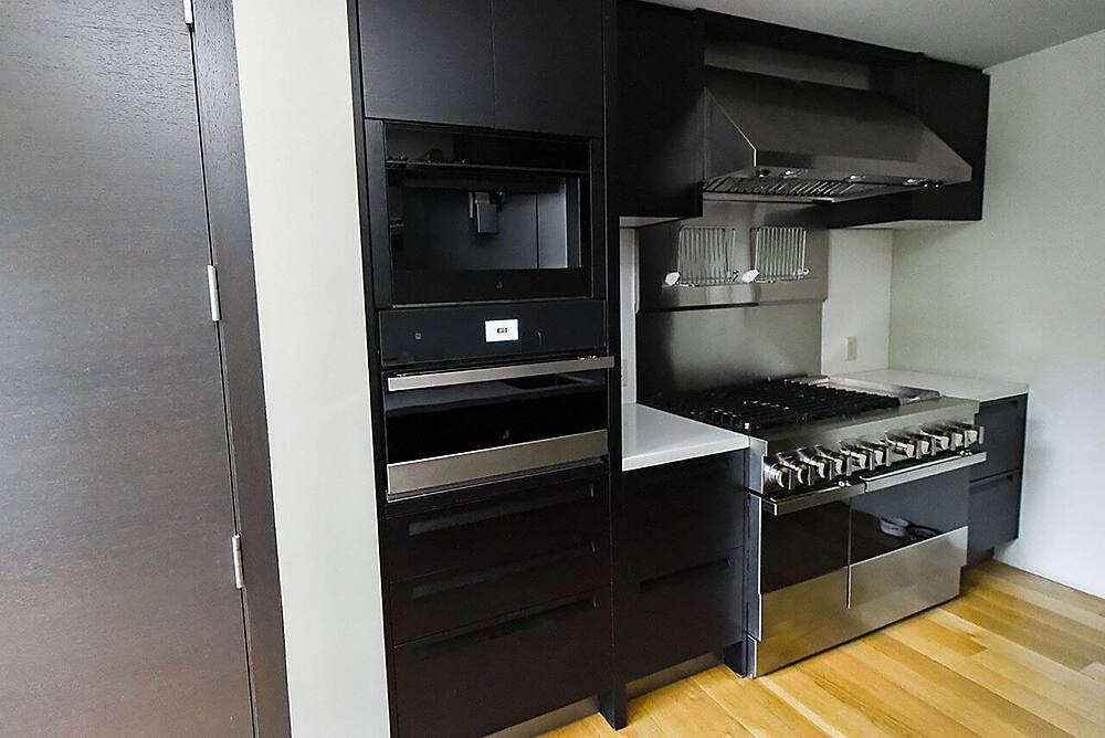 Alt View 12. JennAir - 27" or 30" Side Trim Cover Kit for Built-In Single Oven, Microwave, or Coffee Machine - Black.