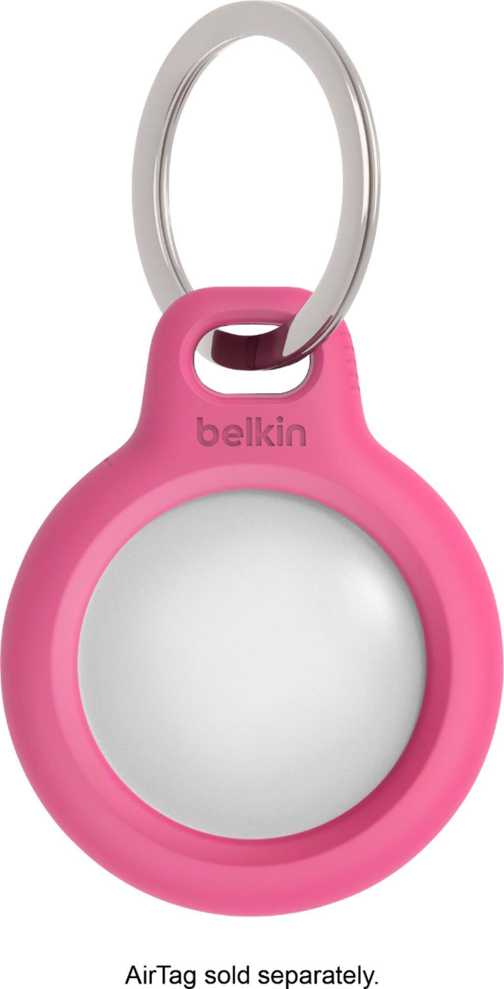 Alt View 14. Belkin - Secure Holder with Key Ring for Apple Airtag - Pink.