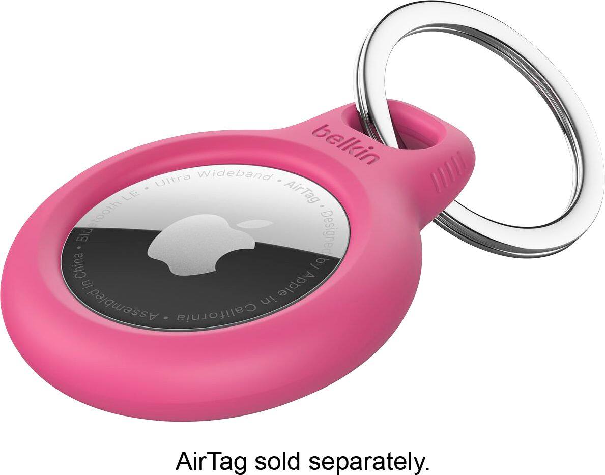 Alt View 16. Belkin - Secure Holder with Key Ring for Apple Airtag - Pink.