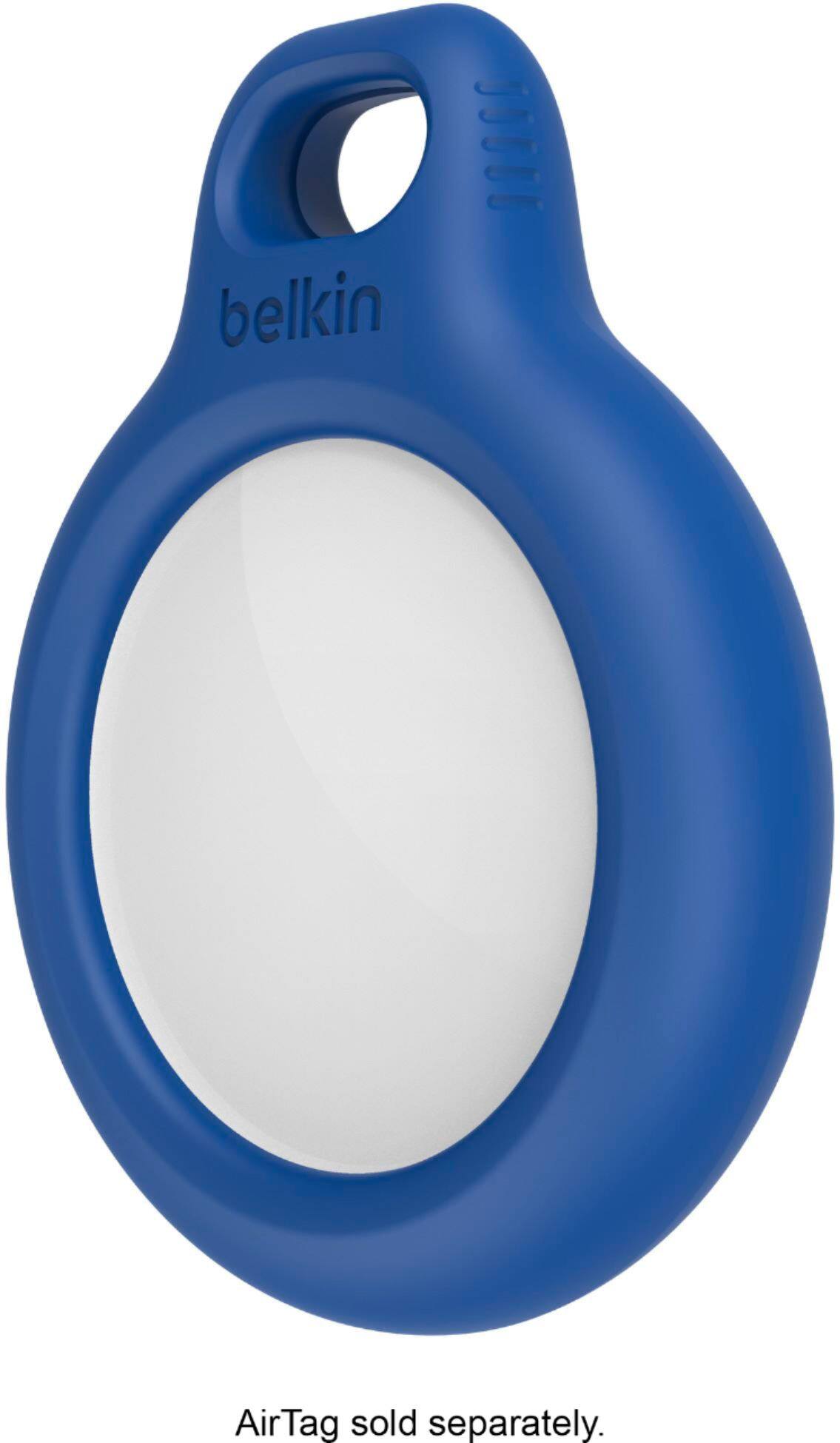 Alt View 15. Belkin - Secure Holder with Key Ring for Apple Airtag - Blue.