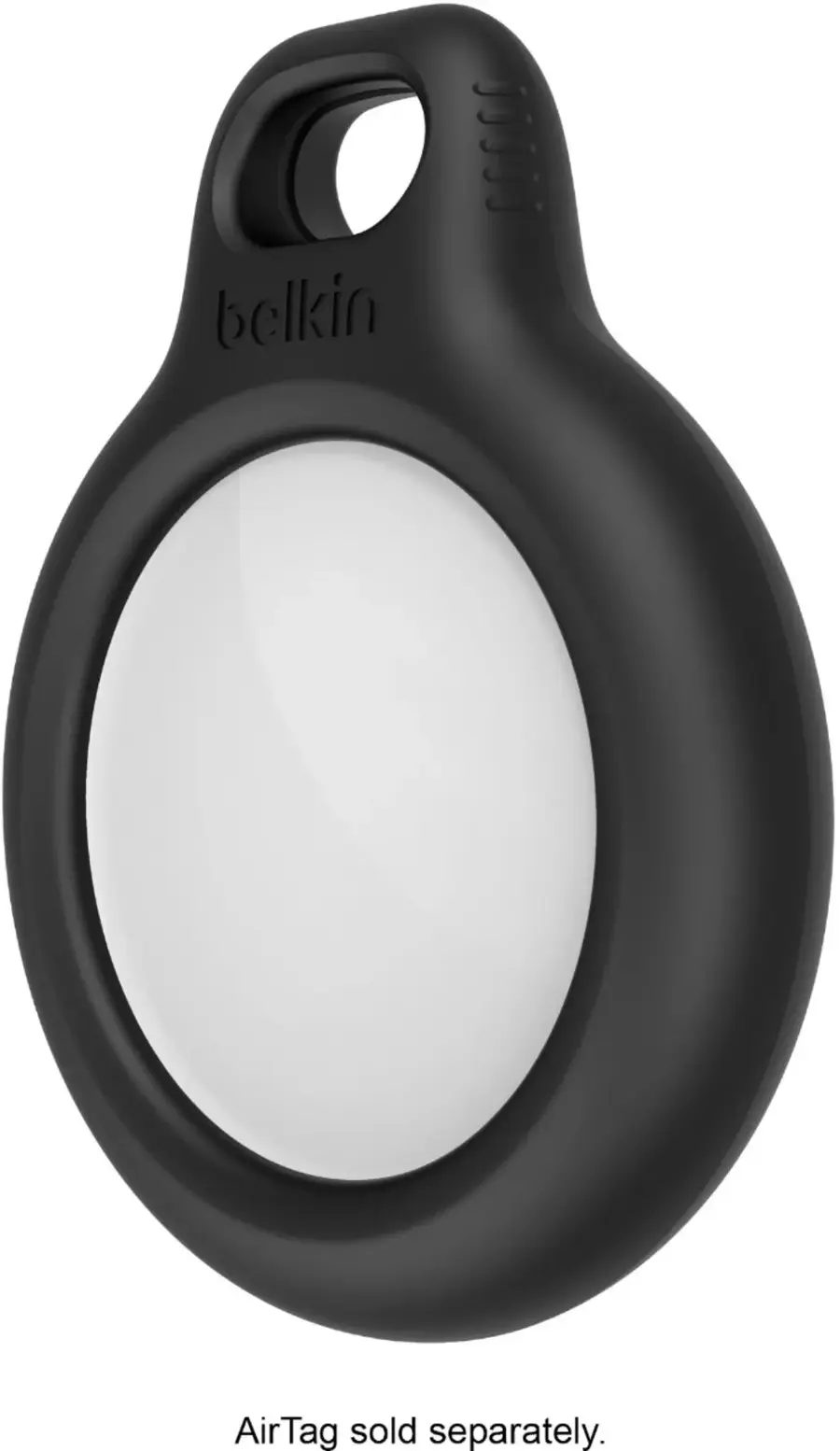 Alt View 15. Belkin - Secure Holder with Key Ring for Apple Airtag - Black.