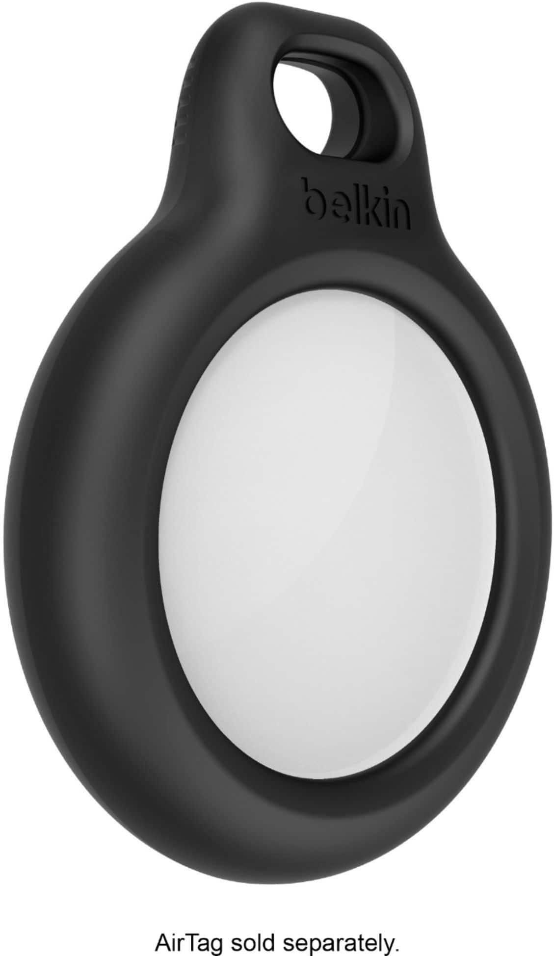 Alt View 16. Belkin - Secure Holder with Key Ring for Apple Airtag - Black.