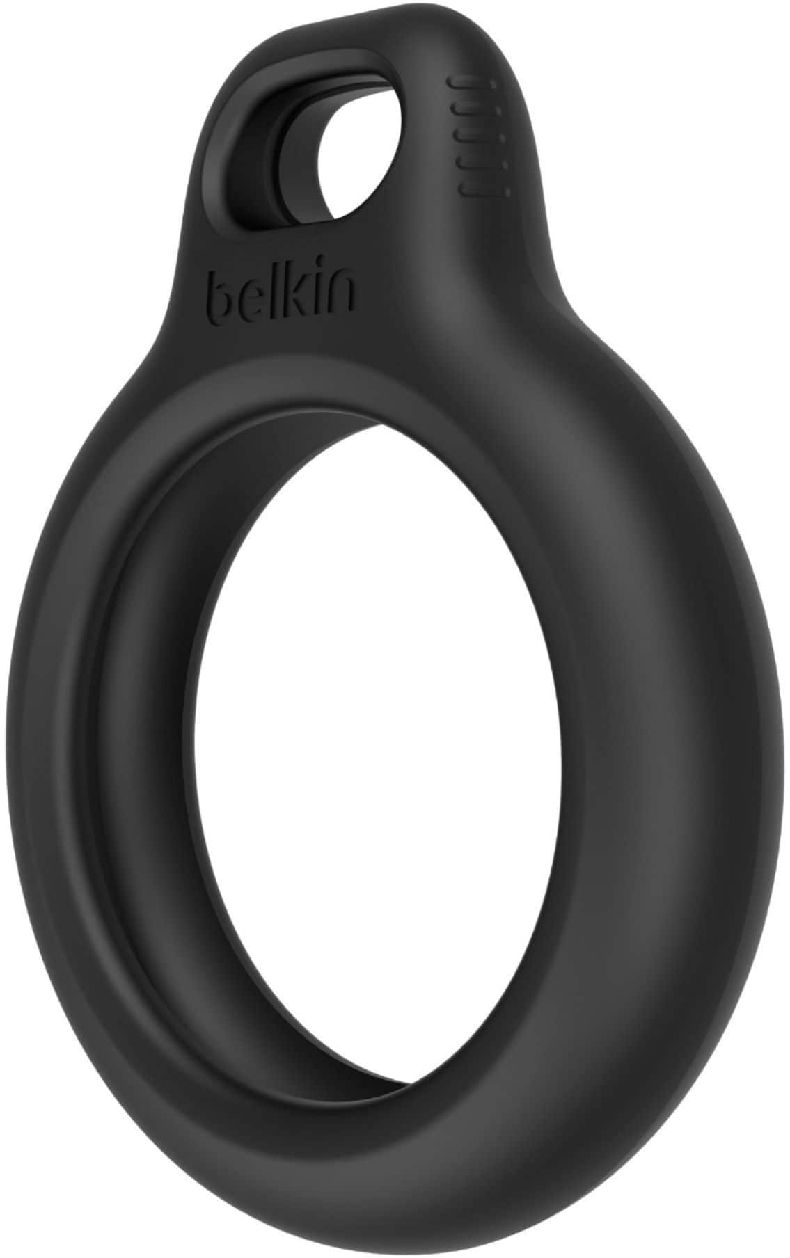 Alt View 17. Belkin - Secure Holder with Key Ring for Apple Airtag - Black.