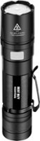 Best Buy essentials™ - 350-Lumen LED Flashlight - Black - Front_Zoom