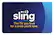 Front. Sling TV - $100 Gift Card.