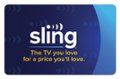 Front Zoom. Sling TV - $30 Gift Card [Digital].