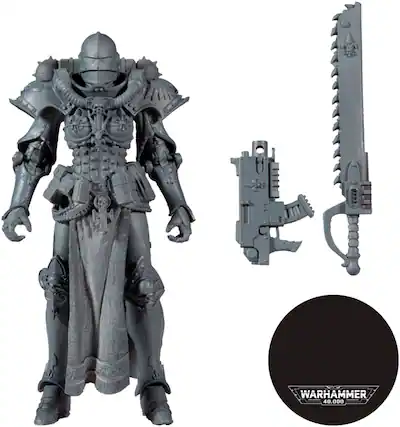 Front. McFarlane Toys - Warhammer - Adepta Sororitas Battle Sister AP 7" Figure.