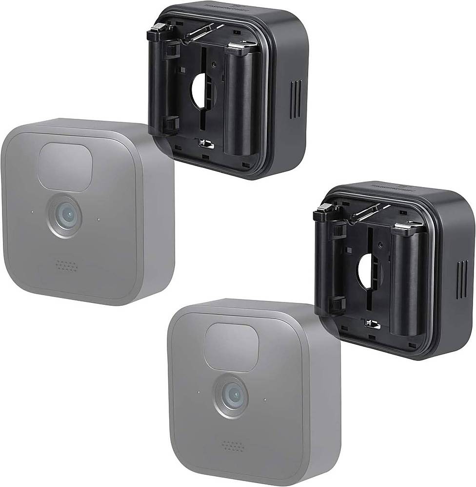 Wasserstein - Battery Extension for Blink Outdoor and Blink Indoor Cameras (2-Pack) - Black