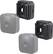 Left. Wasserstein - Battery Extension for Blink Outdoor and Blink Indoor Cameras (2-Pack) - Black.