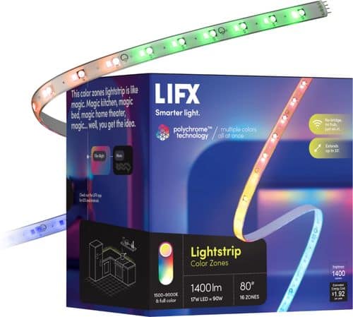 LIFX - Lightstrip - Color Zones 80"