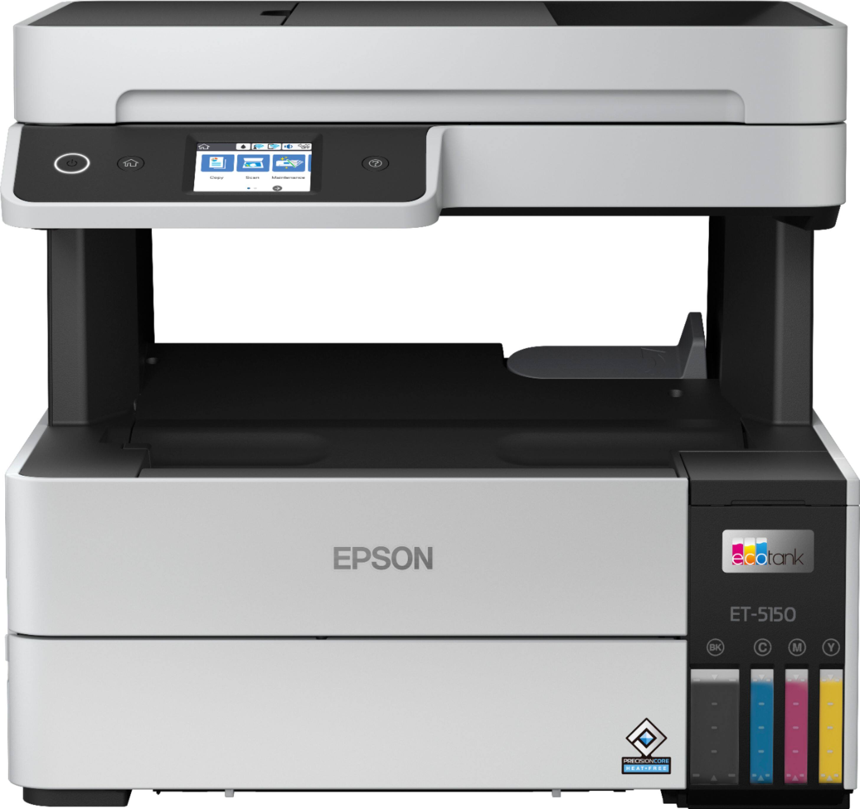 Alt View 15. Epson - EcoTank Pro ET-5150 Wireless All-in-One Supertank Printer - White.