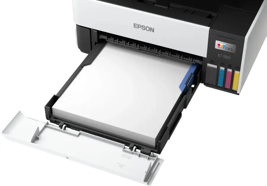 Alt View 22. Epson - EcoTank Pro ET-5150 Wireless All-in-One Supertank Printer - White.
