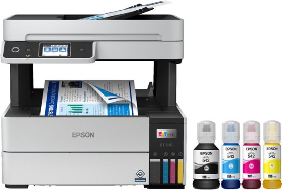 Epson – EcoTank® Pro ET-5170 Wireless All-in-One Supertank Printer