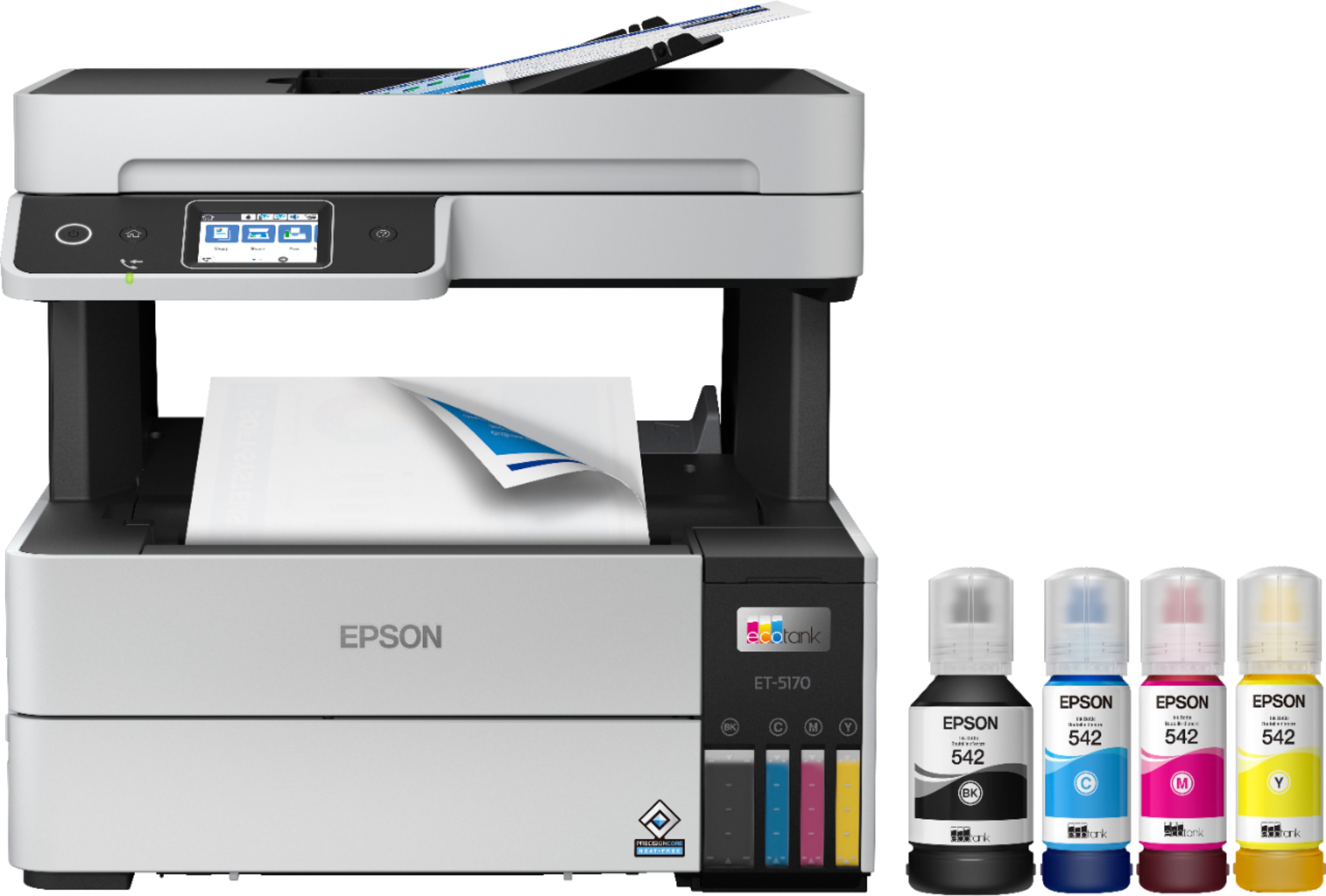 Epson EcoTank® Pro ET-5170 Wireless All-in-One Supertank Printer C11CJ88201  - Best Buy