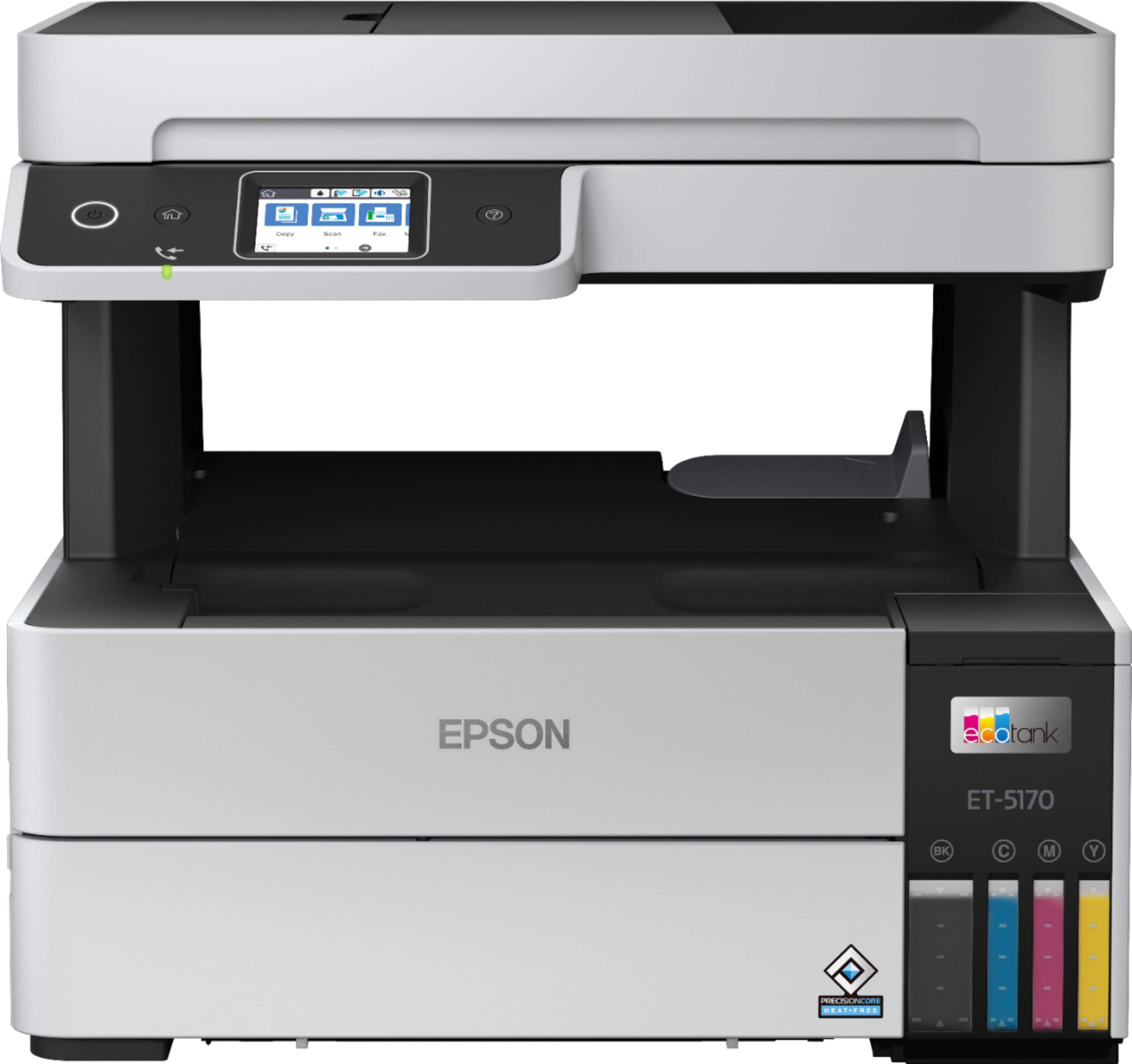 Alt View 15. Epson - EcoTank Pro ET-5170 Wireless All-in-One Supertank Printer - White.