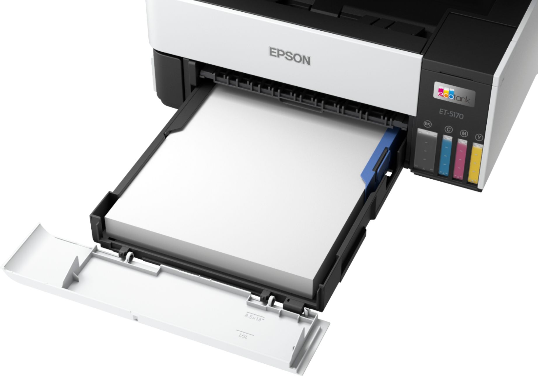 Epson EcoTank ET-M1170 Wireless Monochrome SuperTank Printer White ECOTANK  ET-M1170 WL SUPERTANK - Best Buy
