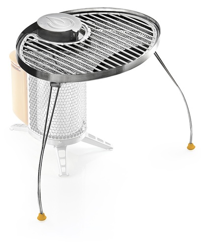 BioLite - CampStove Portable Grill - Silver and Yellow