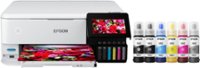 Epson - EcoTank® Photo ET-8500 Wireless Color All-in-One Supertank Printer - White