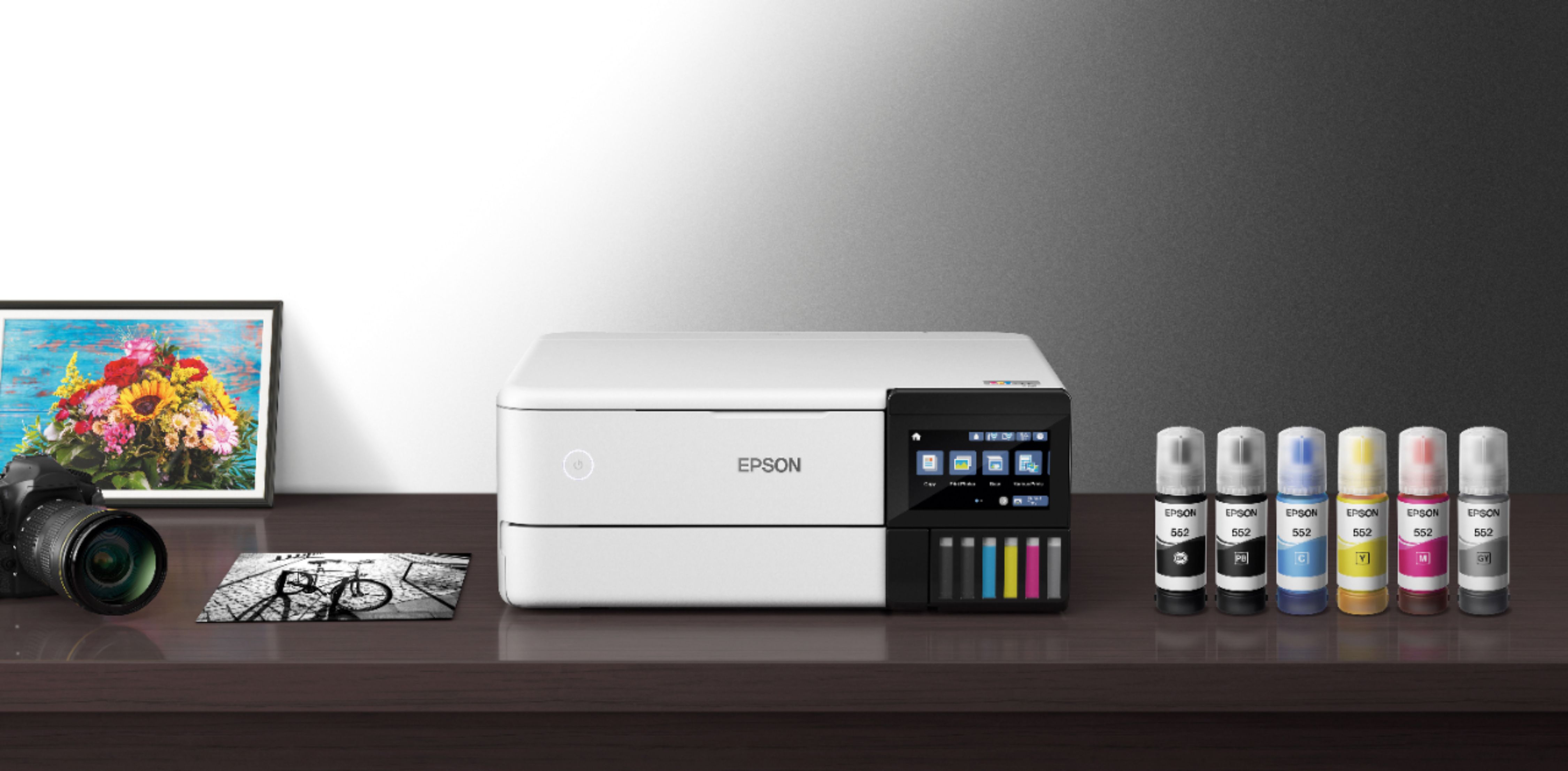 Epson EcoTank® Photo ET-8500 Wireless Color All-in-One Supertank