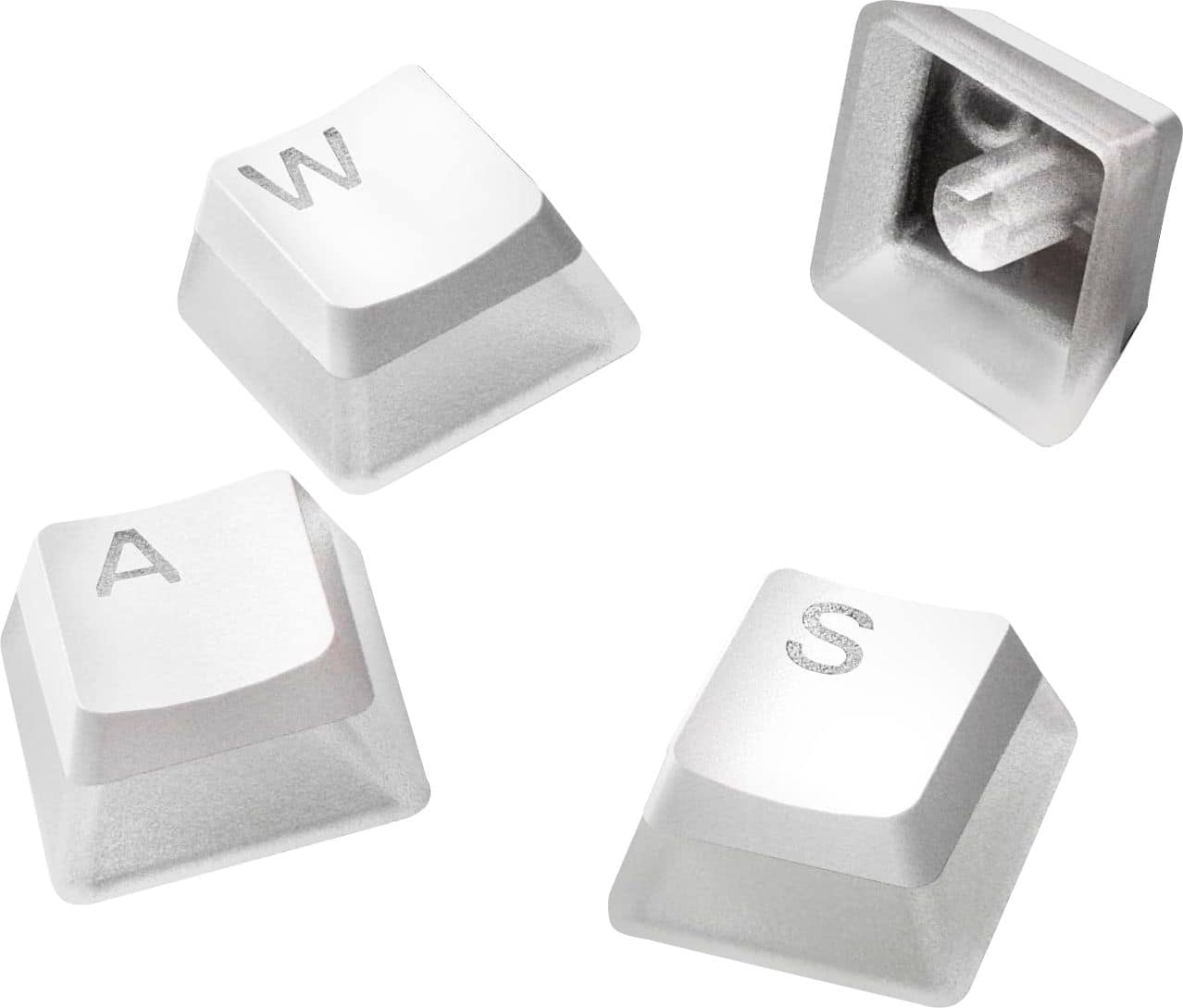 Alt View 11. SteelSeries - PRISMCAPS – Universal Double Shot PBT Keycaps - White.