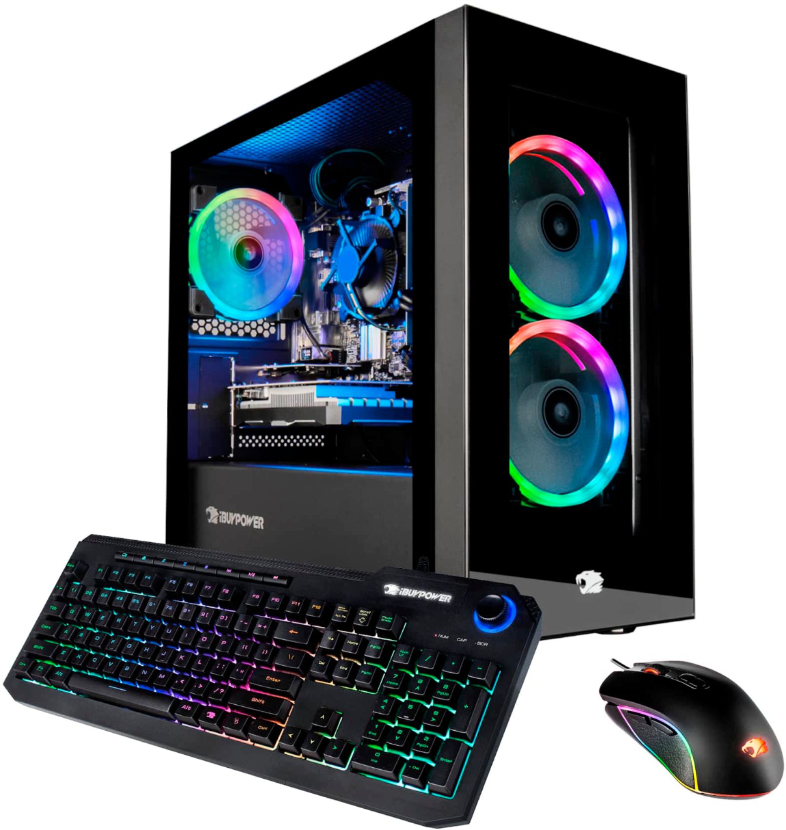 iBUYPOWER Element Mini Gaming Desktop AMD Ryzen 5 3600 8GB Memory NVIDIA  GeForce GT 730 2GB 240GB SSD Element167A - Best Buy