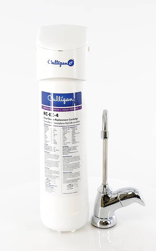 Alt View 11. Culligan ZeroWater - Premium US-EZ-4 Under-Sink Drinking Water Filtration System - White.