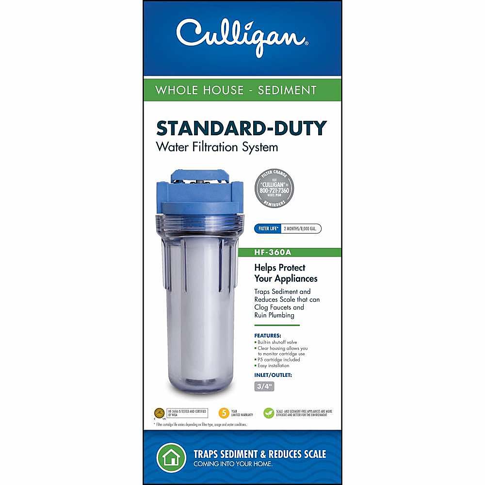 Best Buy Culligan HF360A Whole House ValveinHead Sediment Water