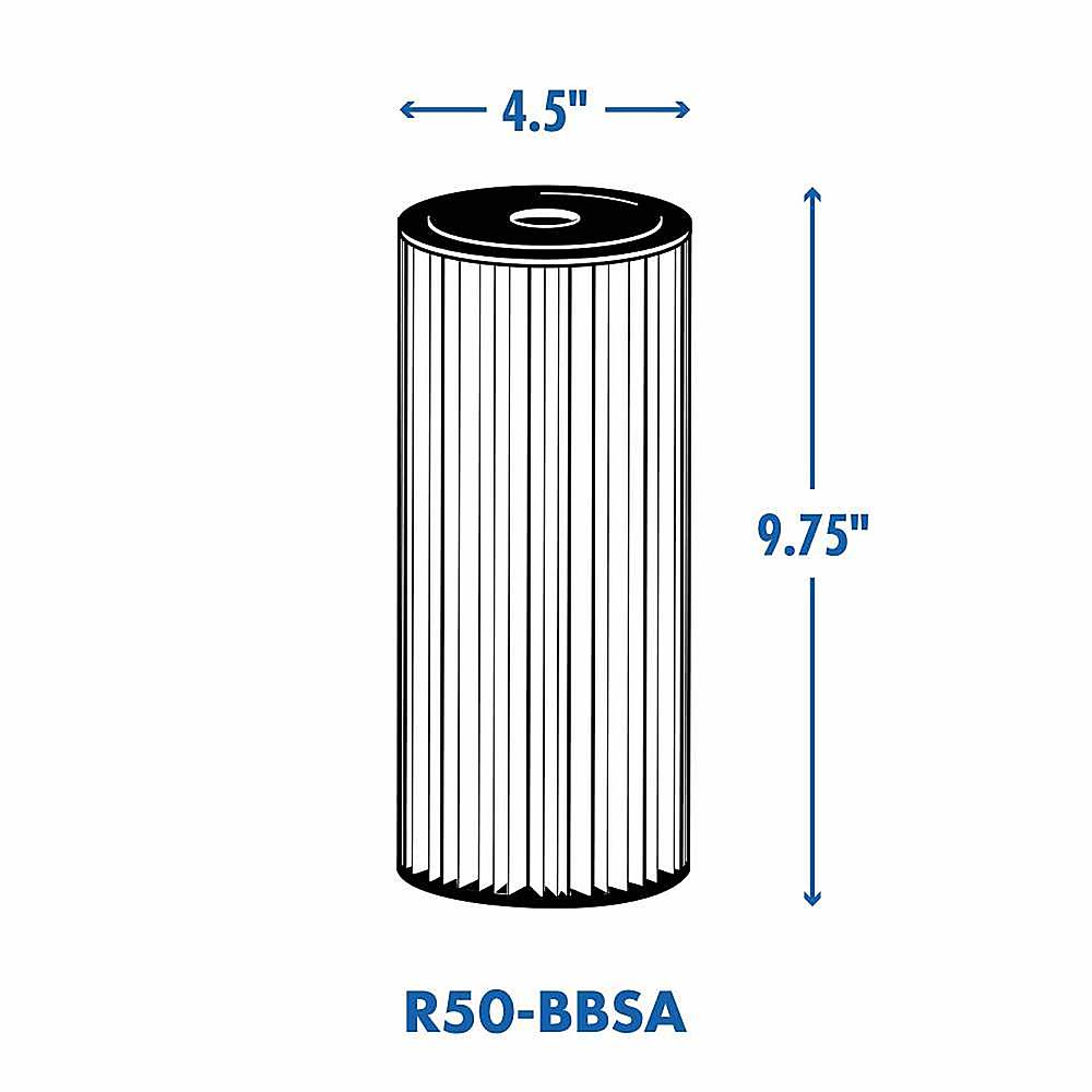 

Culligan - R50-BBSA heavy-duty sediment cartridge is for use in HD-950A and WH-HD200-C - White