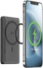 mophie - Snap+ Juice Pack Mini 5,000 mAh Portable Charger with MagSafe Compatibility - Black