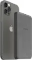 Alt View 2. mophie - Snap+ Juice Pack Mini 5,000 mAh Portable Charger with MagSafe Compatibility - Black.