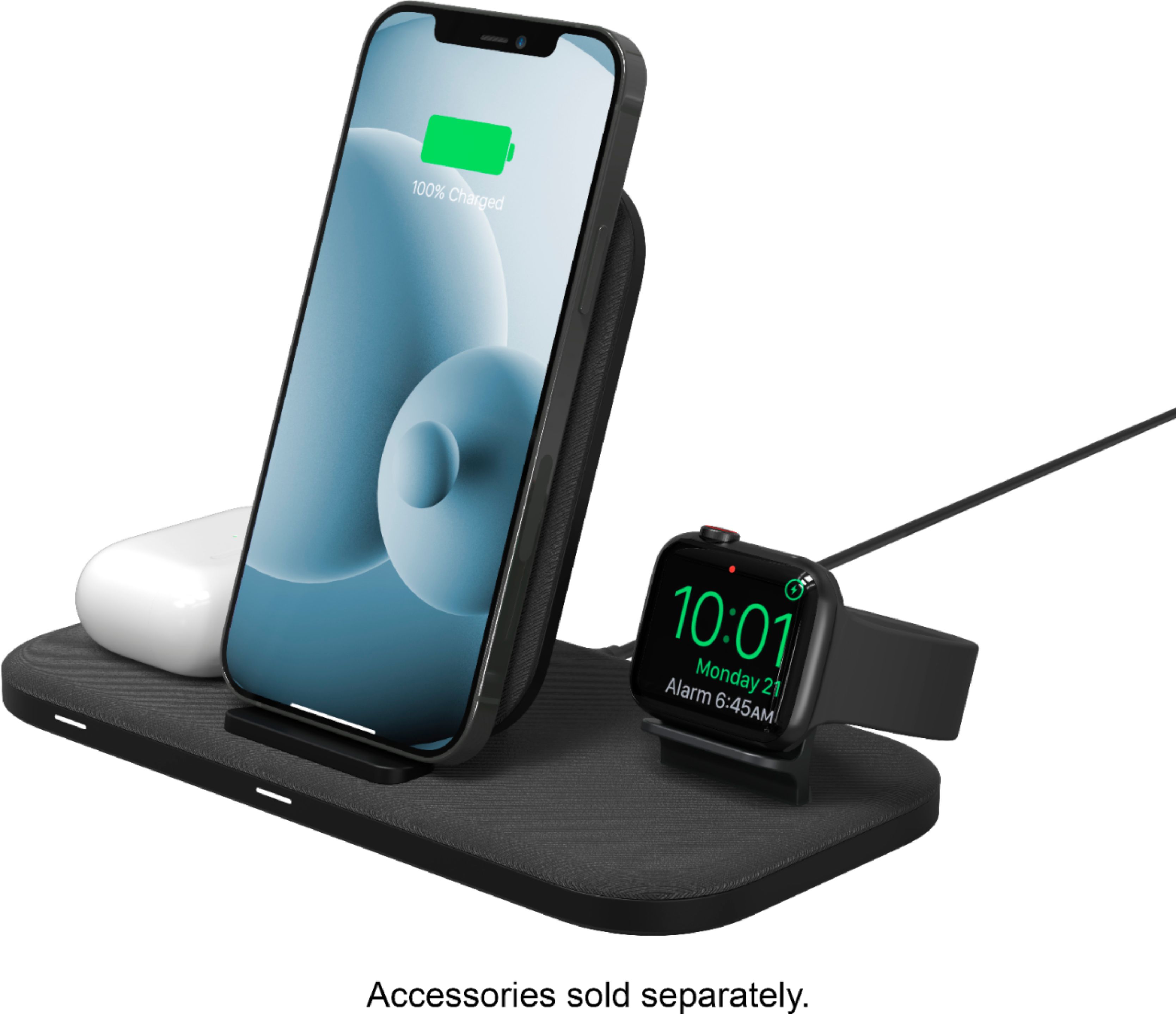 mophie's new 3-in-1 wireless charging stand with MagSafe