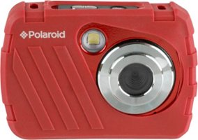 Polaroid - 16MP Waterproof Digital Camera - Red - Front_Zoom