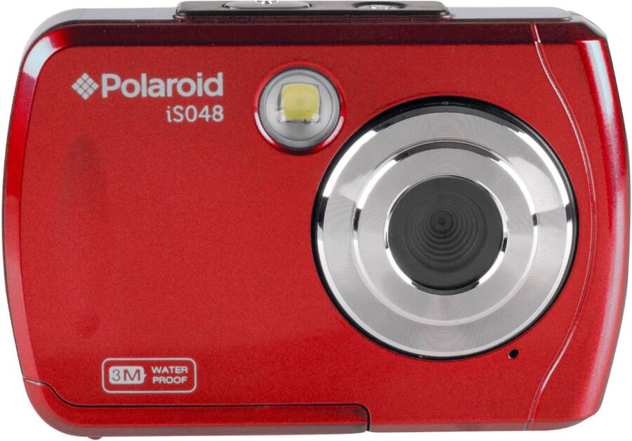 Polaroid 16MP Waterproof Digital Camera Red IS048-RED-STK-4 - Best Buy