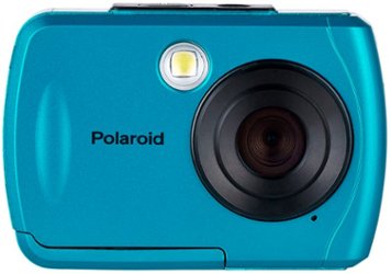 Polaroid - 16MP Waterproof Digital Camera - Teal - Front_Zoom