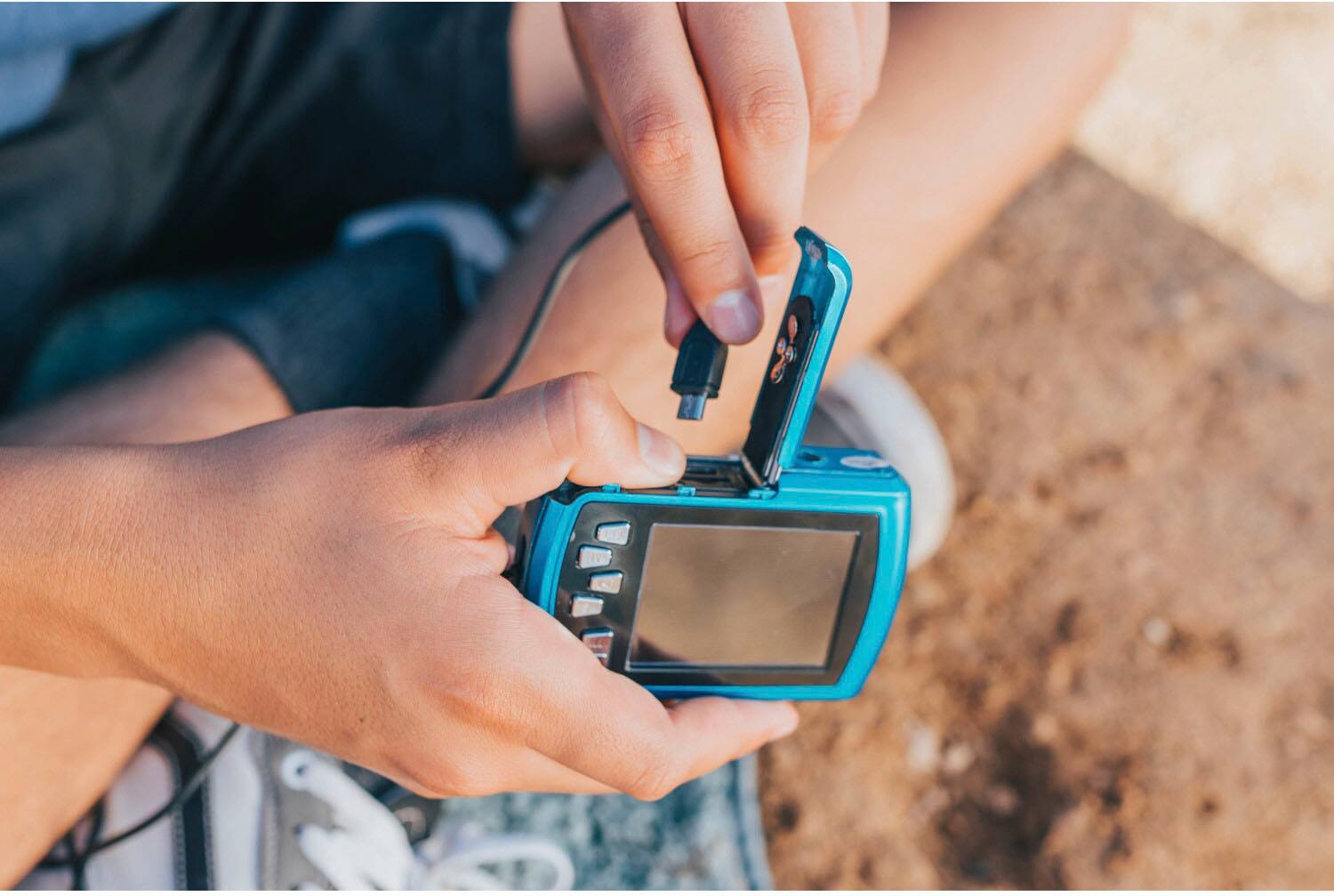 Alt View 17. Polaroid - 16MP Waterproof Digital Camera - Teal.