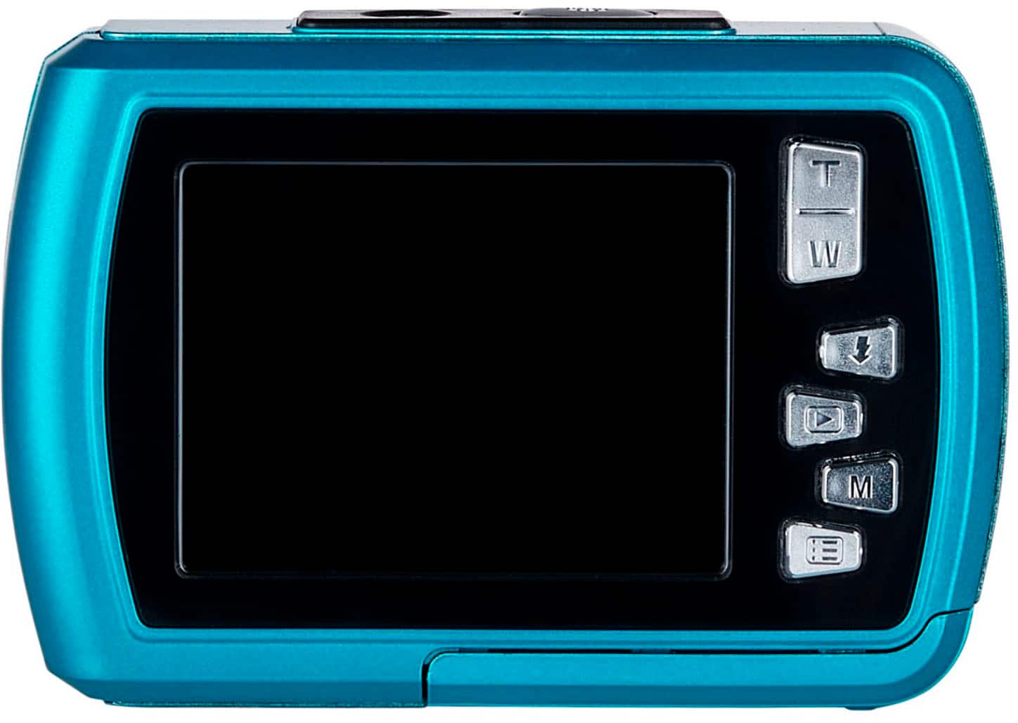 Back. Polaroid - 16MP Waterproof Digital Camera - Teal.