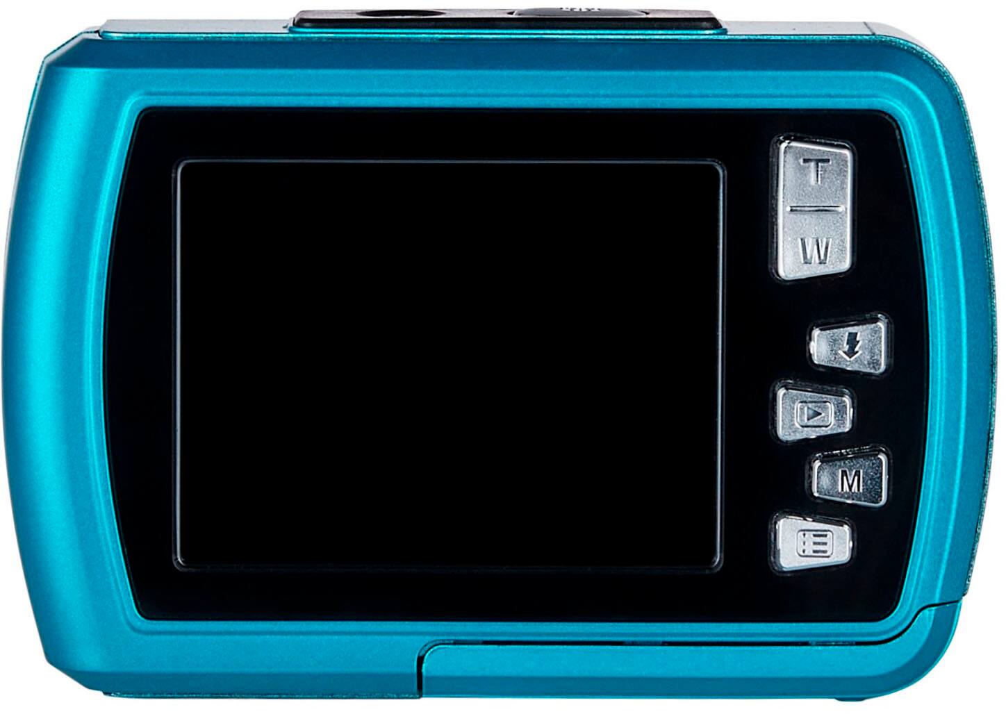 Back. Polaroid - 16MP Waterproof Digital Camera - Teal.