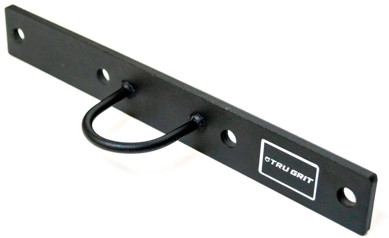 Angle View: Tru Grit - Battle Rope Anchor - Black