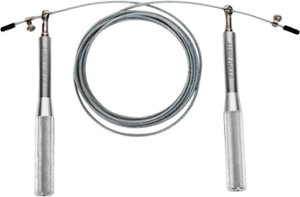 Tru Grit - Aluminum Speed Jump Rope - Silver - Front_Zoom