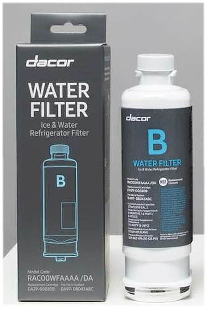 NSF Certified Water Filter for Select Dacor Regrigerators - White