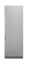 Dacor - Transitional Style Panel Kit for 30" Refrigerator or Freezer Column, Right - Silver stainless steel - Front_Zoom