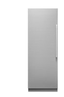 Dacor - Transitional Style Panel Kit for 30" Refrigerator or Freezer Column, Left - Silver stainless steel - Front_Zoom