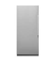Dacor - Transitional Style Panel Kit for 36" Refrigerator or Freezer Column, Left - Silver stainless steel - Front_Zoom
