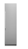 Dacor - Transitional Style Panel Kit for 24" Refrigerator or Freezer Column, Right - Silver stainless steel - Front_Zoom
