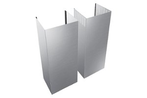 Range Hood Extension Kit for Dacor Chimney Hood, Stainless Steel - Stainless Steel - Left_Zoom