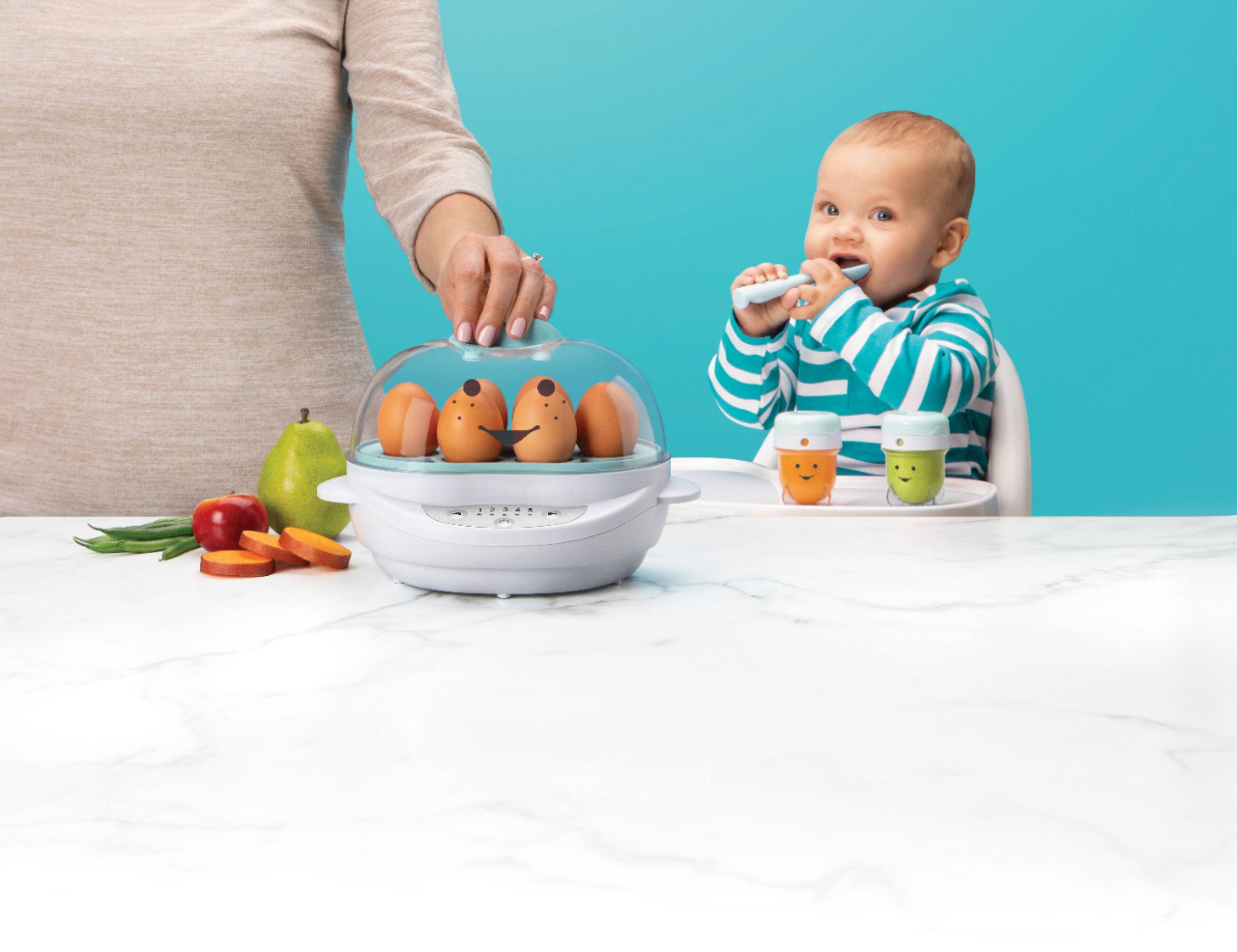 Alt View 11. NutriBullet - Baby Turbo Steamer & Sterilizer - Blue.