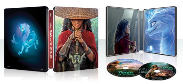  Raya and the Last Dragon [SteelBook] [Digital Copy] [4K Ultra HD Blu-ray/Blu-ray] [Only @ Best Buy] [2021]