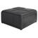Angle. Simpli Home - Avalon Square Coffee Table Storage Ottoman - Distressed Black.