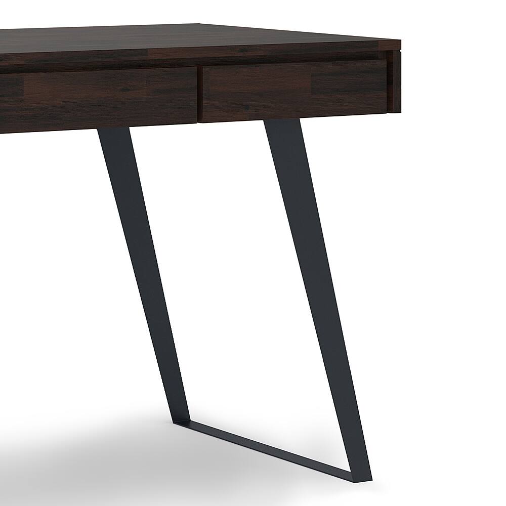 Alt View 13. Simpli Home - Lowry Desk - Distressed Hickory Brown.