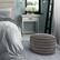 Alt View 11. Simpli Home - Vivienne Round Pouf - Grey.
